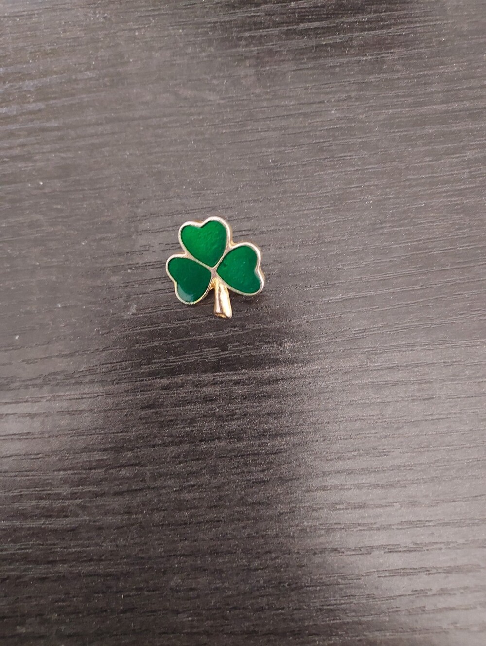 Green Clover Shamrock Pin - Women Jewelry